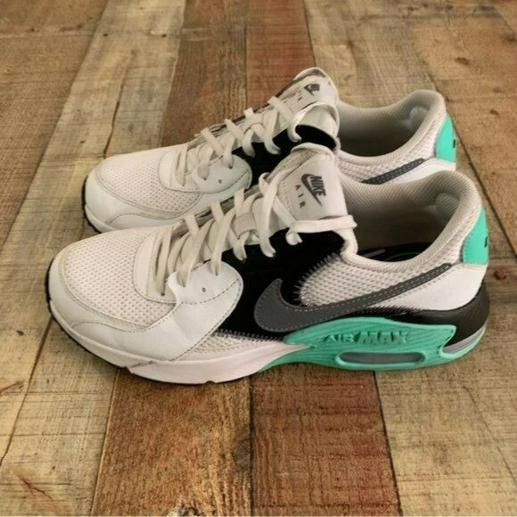 Nike women's size 9.5 Air Max Excee White Green Glow - Picture 7 of 9